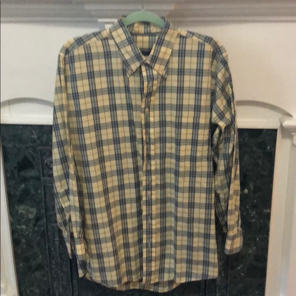 Burberry Plaid Button Down